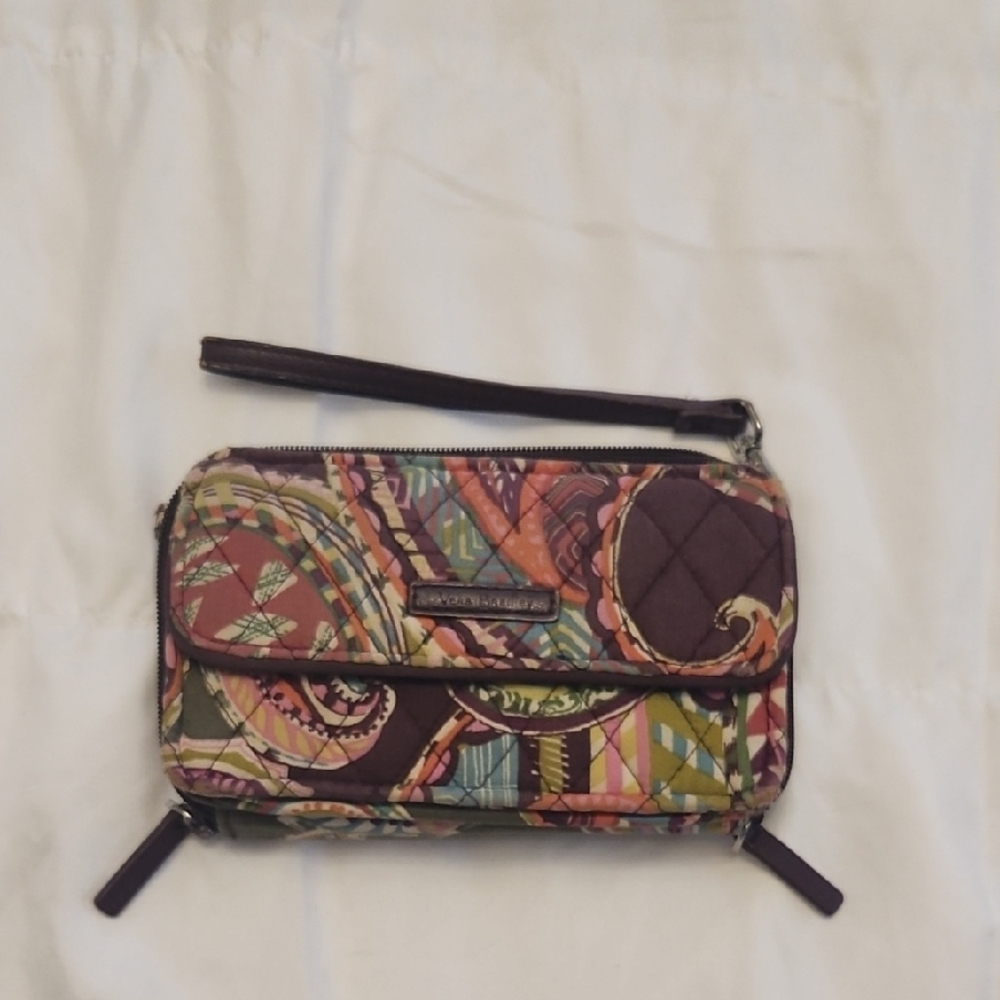 Vera Bradley Colorful Quilted Wristlet